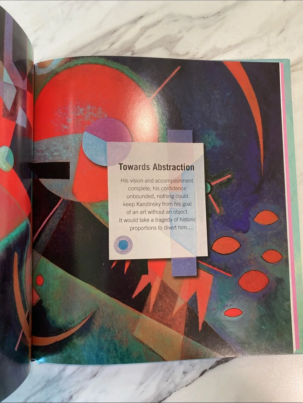 Wassily Kandinsky Masterpieces of Art Coffee Table Book with Dust Jacket